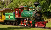 The Walt Disney Railroad at Magic Kingdom.